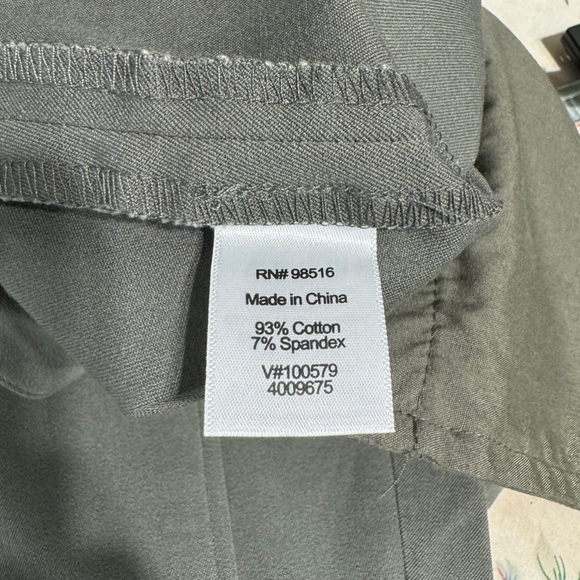 Coldwater Creek Natural Fit Black Chino Pants - Women's Size 16 - Picture 4 of 5